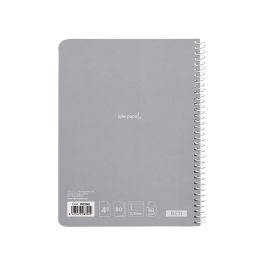 Cuaderno Espiral Liderpapel Cuarto Smart Tapa Blanda 80H 60 gr Pauta 3,5 mm Con Margen Colores Surtidos 10 unidades
