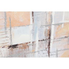 Cuadro DKD Home Decor Squares Abstracto 100 x 3 x 100 cm Moderno (2 Unidades)