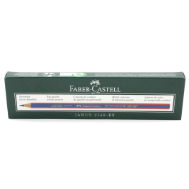 Faber Castell Lápiz Bicolor 2160 Rb Rojo-Azul (Set de 12) (Set de 12)