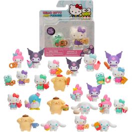 Famosa Hkt06000 Pack 2 Figuras Surtidas Hello Kitty 5 cm - Personajes variados con accesorios