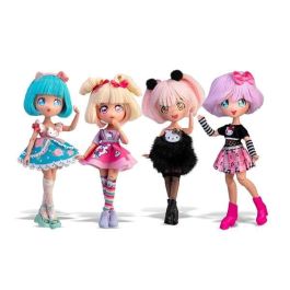 Muñeca hello kitty con15 puntos de articulacion y accesorios 19.5 cm. - modelos surtidos Muñeca hello kitty con15 puntos de articulacion y accesorios 19.5 cm. - modelos surtidos