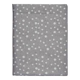 Mantel Gris Jacquard Blanco (140 x 180 cm) Precio: 17.89000004. SKU: S3608641