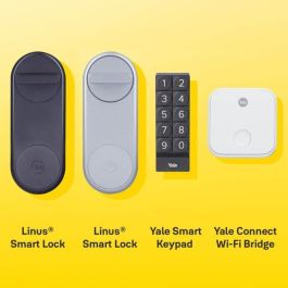 Yale 05/501000/SN Cilindro ajustable Linus para todos los tipos de puertas compatibles con la cerradura conectada Linus