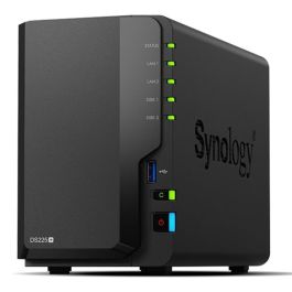 Synology DS225+ Servidor NAS Disk Station 2 Bahías Intel Celeron J4125 2GB RAM DDR4 Almacenamiento hasta 40 TB Precio: 1204.49999945. SKU: B1BEXQL2AX