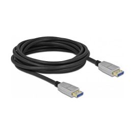 DeLOCK Cable DisplayPort 2.0, 2 m, Macho a Macho, 54 Gbps, 10K @ 60 Hz, Resolución 10240x4320, Conector Dorado y Blindaje Triple