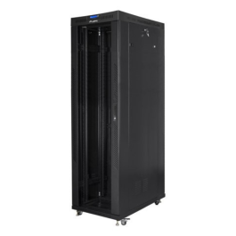 Lanberg FF01-6242-12BL Armario rack 42U Independiente Negro 1200kg