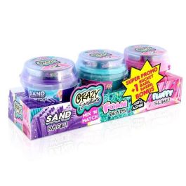 Craze sensations mix&match pack 3 cubos de diferentes texturas (slime esponjoso, perlas de espuma y arena mágica) 38x12,5x14cm Precio: 19.89000057. SKU: B12MXR49DP