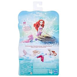 Hasbro Muñeca Brillo Real Ariel La Sirenita Disney