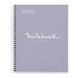 Bloc Miquelrius Emotions Notebook 1 Micro.Tapa Extra A5 80H 90G Cuadric.5X5 Gris 5 unidades Precio: 20.50000029. SKU: B127CCX4HN