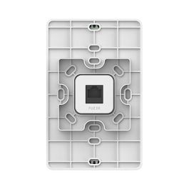 Grandstream GWN7624 Access Point In-Wall, Wi-Fi 6 1733 Mbps, Dual-Band 2.4/5GHz, PoE, 4 Puertos Gigabit Ethernet, 200 Usuarios