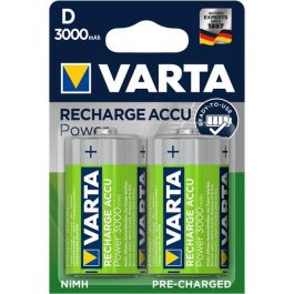 Varta Pila recargable Accu Power D - HR20 3000mAh Ni-MH (Blister 2 uds) Precio: 14.7899994. SKU: S7902185