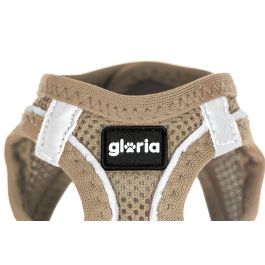 Gloria Arnés-Vestido Air Mesh Trek Star Ligero Transpirable con Efecto Refrescante Reflectante Beige XXS Cuello 24-26cm Pecho 28-28.6cm