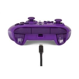 Enhanced Mando Con Cable Xbox Series X/S Morado Royal POWER A 1521747-02