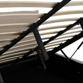 Cama Canapé Beige Tejido Dormitorio 196 X 215 X 97 cm