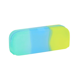 Safta Portatodo Cuadrado Silicona Tricolor 18,5x7,5x5,5cm