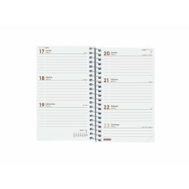 Agenda Finocam YEAR Rojo Mini 7,9 x 12,7 cm 2025