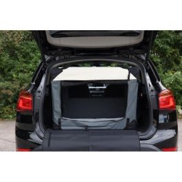 Caja de transporte - KERBL - Journey - 81 x 58 x 58 cm - Gris / Beige Caja de transporte - KERBL - Journey - 81 x 58 x 58 cm - Gris / Beige