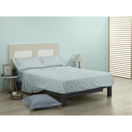 Juego de Sábanas Alexandra House Living Estelia Verde suave Cama de 150 3 Piezas