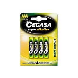 Pilas Alcalinas LR03 Cegasa LR03 1,5V (4 uds)