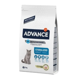 Advance Feline Adult Sterilized Pavo 3 kg Precio: 25.5899996. SKU: B1BXDFTHMT