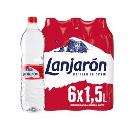 Agua Mineral Natural Lanjaron 1,5 L (Pack 6 uds)