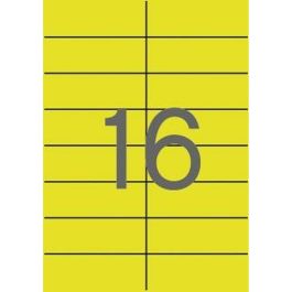 Etiquetas para Impresora Apli Amarillo 105 x 37 mm