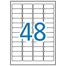 Etiquetas Adhesivas de Seguridad Apli/ 45.7 x 21.2mm/ 10 Hojas