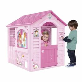 Casa pink princess con hueco para mascotas 94x103x104 cm