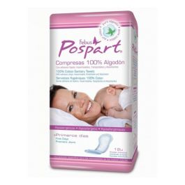 Pospart compresas tocológicas 100% algodón primeros días Precio: 9.4999996. SKU: S0544680