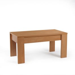 Mesa de Centro Alexandra House Living Cerezo Metal Madera MDP 105 x 51 x 55 cm