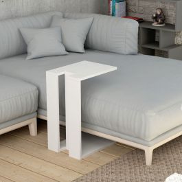 Mesa auxiliar Alexandra House Living Blanco Madera MDP 30 x 57 x 40 cm