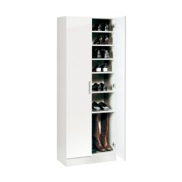 Armario zapatero Alexandra House Living Blanco 59 x 171 x 35 cm 2 puertas 7 Estantes Precio: 204.3568994192. SKU: B14BWSRSZQ