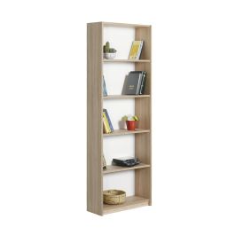 Librería Alexandra House Living Marrón Madera MDP 58 x 169 x 22 cm 5 Estantes