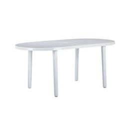 Mesa Resol Olot Blanco Polipropileno 90 x 180 x 73 cm