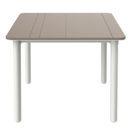 Mesa Garbar Noa Blanco Beige Polipropileno 90 x 90 x 74 cm 90 x 74 x 90 cm Precio: 149.49999999. SKU: B18MK4AHN3