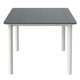 Mesa Garbar Noa Blanco Gris oscuro Polipropileno 90 x 90 x 74 cm 90 x 74 x 90 cm Precio: 152.50000018. SKU: B1ED2FNZDL