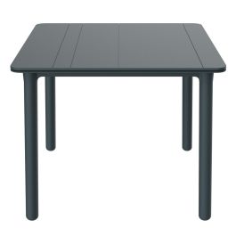 Mesa Resol Noa Gris oscuro Polipropileno Fibra de Vidrio 90 x 90 x 74 cm Precio: 148.50000033. SKU: B1KM59Y4V9