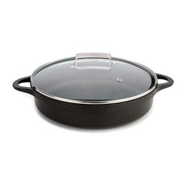 Cacerola Valira 4136/25 Negro Metal Ø 28 cm 3,5 L