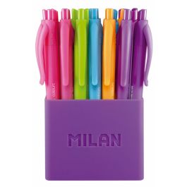 Set de Bolígrafos Milan P1 Touch Multicolor 1 mm (24 Piezas)