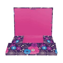 Carpeta Milan in bloom A4 Tapa dura Fucsia Carpeta Milan in bloom A4 Tapa dura Fucsia