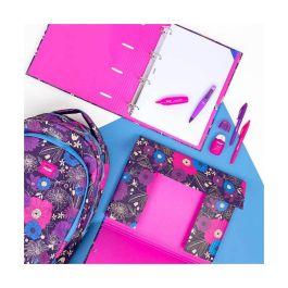 Carpeta Milan in bloom A4 Tapa dura Fucsia Carpeta Milan in bloom A4 Tapa dura Fucsia