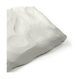 Arcilla natural 400 g, secado al aire color blanco milan