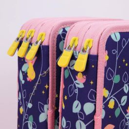 Milan plumier 3 pisos con contenido serie especial fairy tale lila