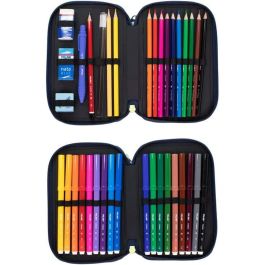 Milan Plumier 2 pisos con contenido serie especial the yeti azul marino Milan Plumier 2 pisos con contenido serie especial the yeti azul marino