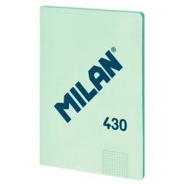 Cuaderno a4 cuadriculado encolado, verde. Precio: 3.0250004356. SKU: B1EMR7RREY