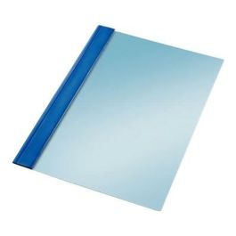 Esselte Dossier Fástener Mod 132-1 Pvc Rígido 150 Micras Folio Azul - Caja De 50 Unidades