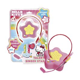 Micrófono Karaoke Hello Kitty Rosa