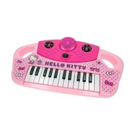 Piano Electrónico Hello Kitty Rosa