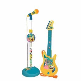 Guitarra Infantil Spongebob Micrófono Karaoke
