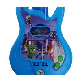 Guitarra Infantil PJ Masks Micrófono Azul